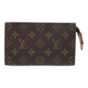 LOUIS VUITTON Monogram Bucket PM Accessory Pouch LV Auth 83905